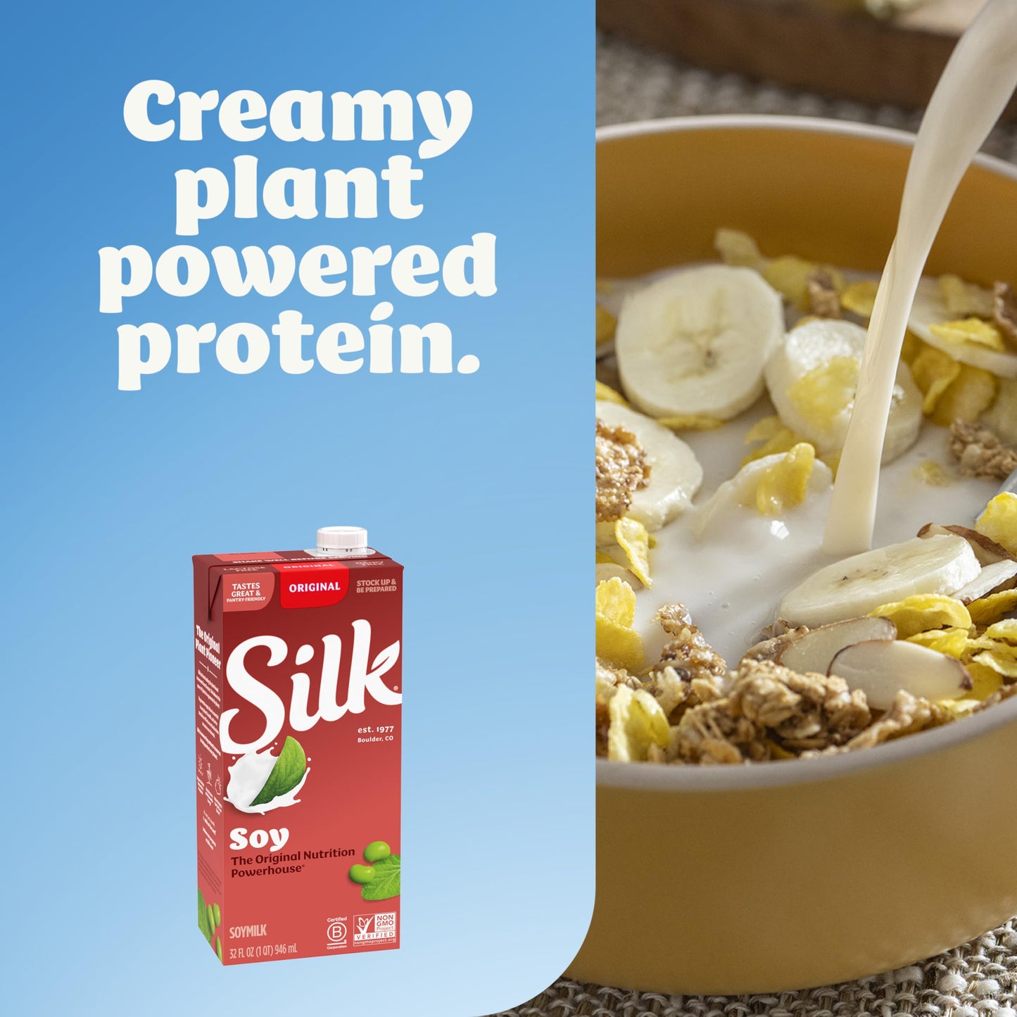 Silk Soymilk, Original, 1 Quart