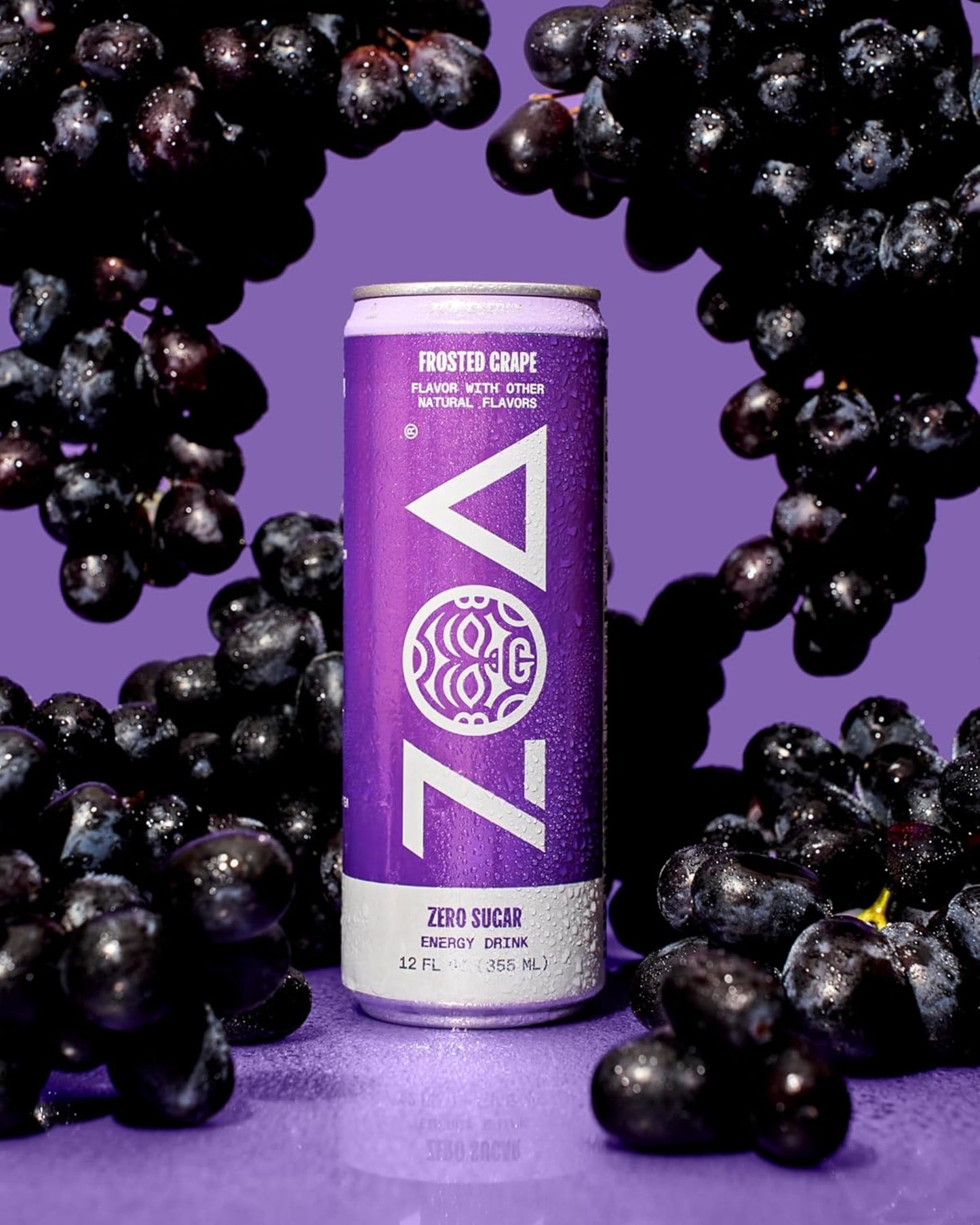 ZOA Zero Sugar Energy Drinks, Variety Pack - Sugar Free with Electrolytes, Healthy Vitamin C, Amino Acids, Essential B-Vitamins, and Caffeine from Green Tea (MS, TP, FG, WO)- 12 Fl Oz (12-Pack)