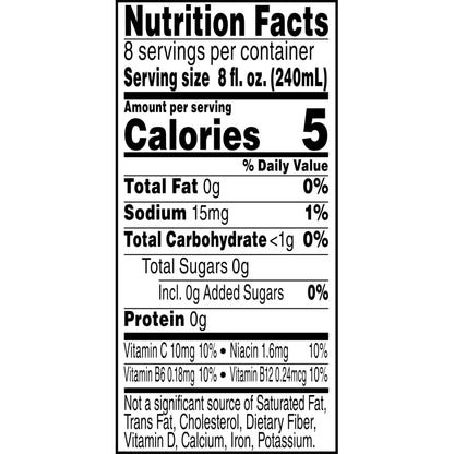 V8 Splash Zero Sugar Berry Blend Flavored Beverage, 64 fl oz Bottle
