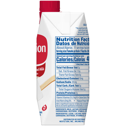 Nestlé Carnation Lactose-Free Evaporated Milk, Vitamin D Added, Shelf_Milk, Evaporated_Milk, (Pack of 16)