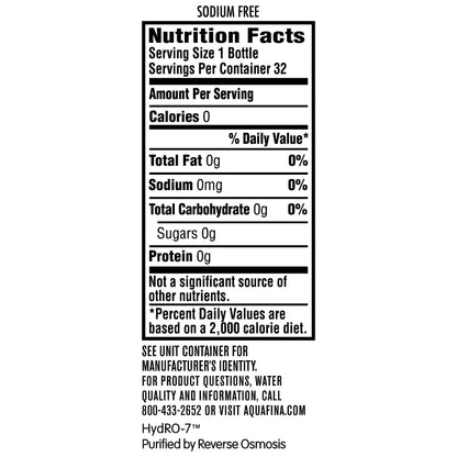 Aquafina 16.9oz 32pk