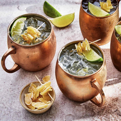 Cutwater Non-Alcoholic Ginger Beer 5 Pack - 12oz Cans - 110 Calories Fat-Free - Soda Mixer for Moscow Mule, Dark n Stormy