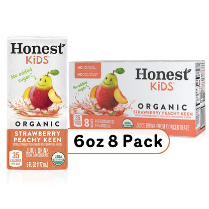 Honest Kids, Strawberry Peachy Keen, 48 Fl Oz