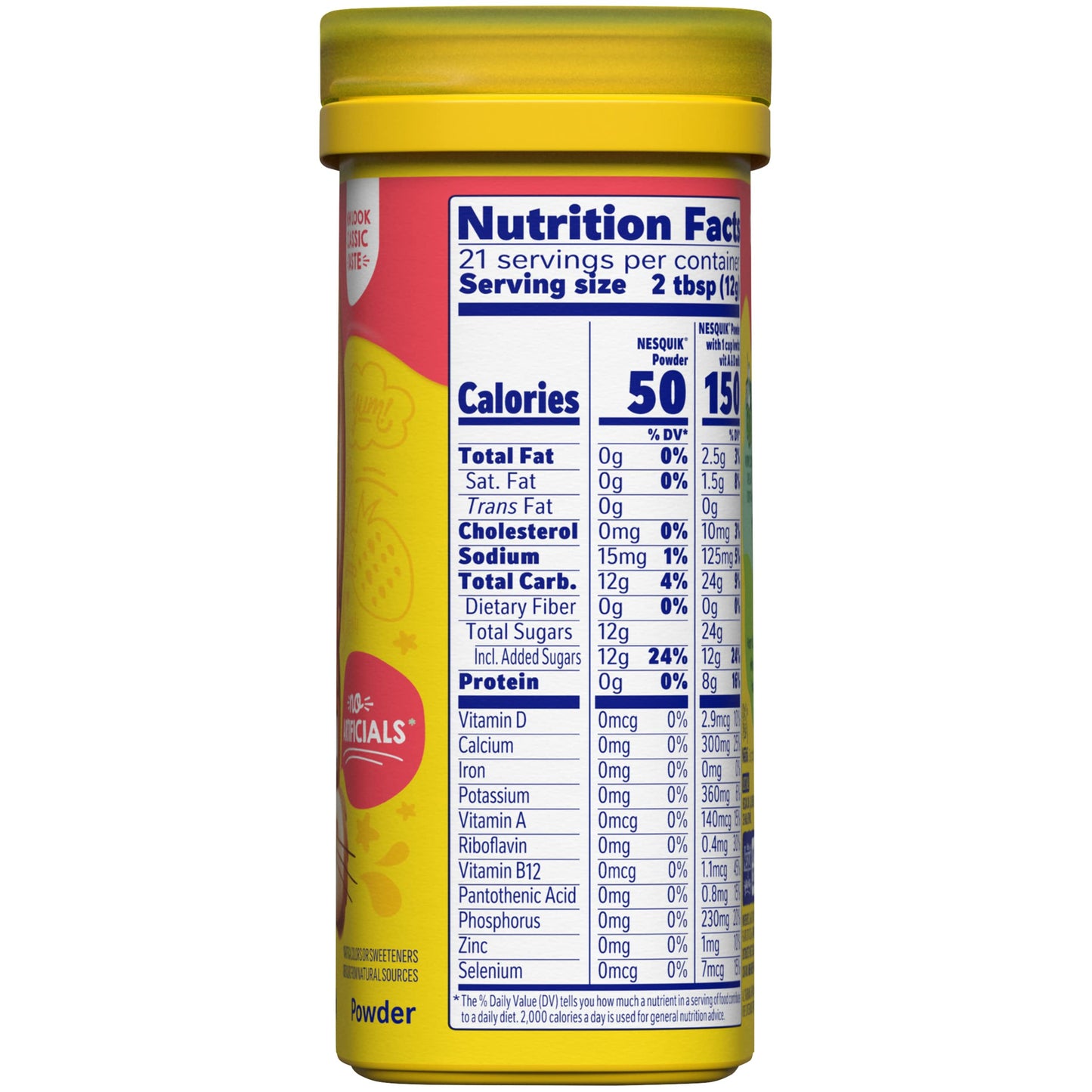 NESQUIK Strawberry Powder 6x9.38oz Canisters
