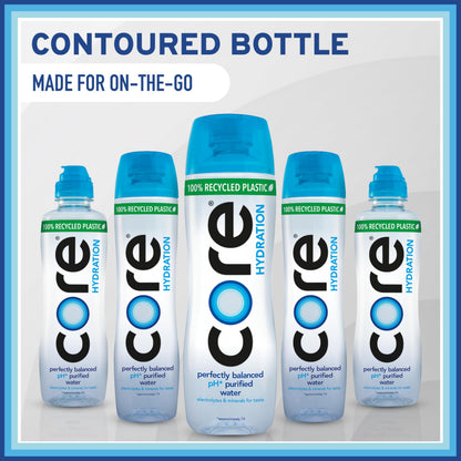 Core Hydration Perfectly Balanced Water, 30.4 fl oz bottle (Pack of 12)