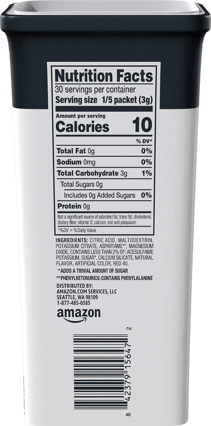 Amazon Grocery, Pink Lemonade Drink Mix Singles, 3.2 Oz, 6 Ct (Pack of 3)