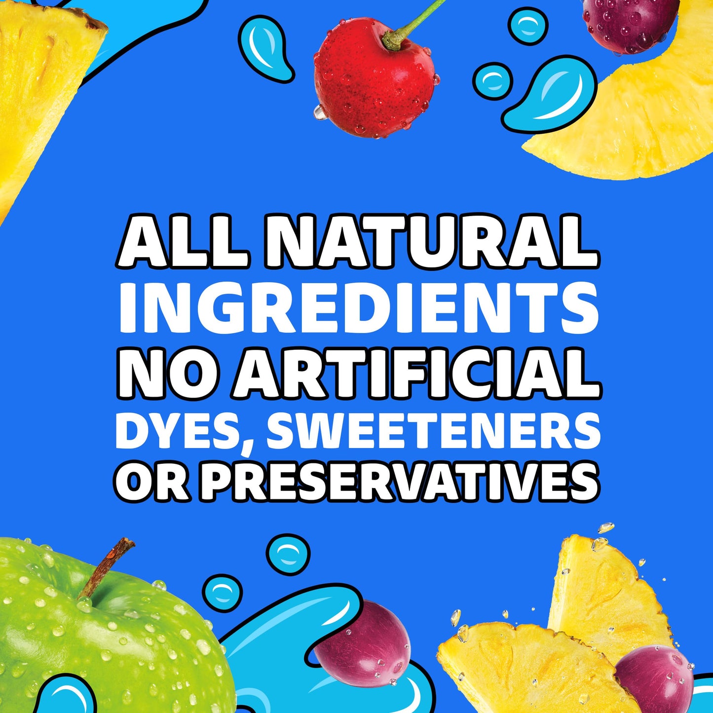 Capri Sun Flavored Juice Drink Blend with Other Natural Flavor, 1 Bottle, for School Lunches and On-the-Go Hydration, Pacific Cooler, All Natural Ingredients, 12 oz