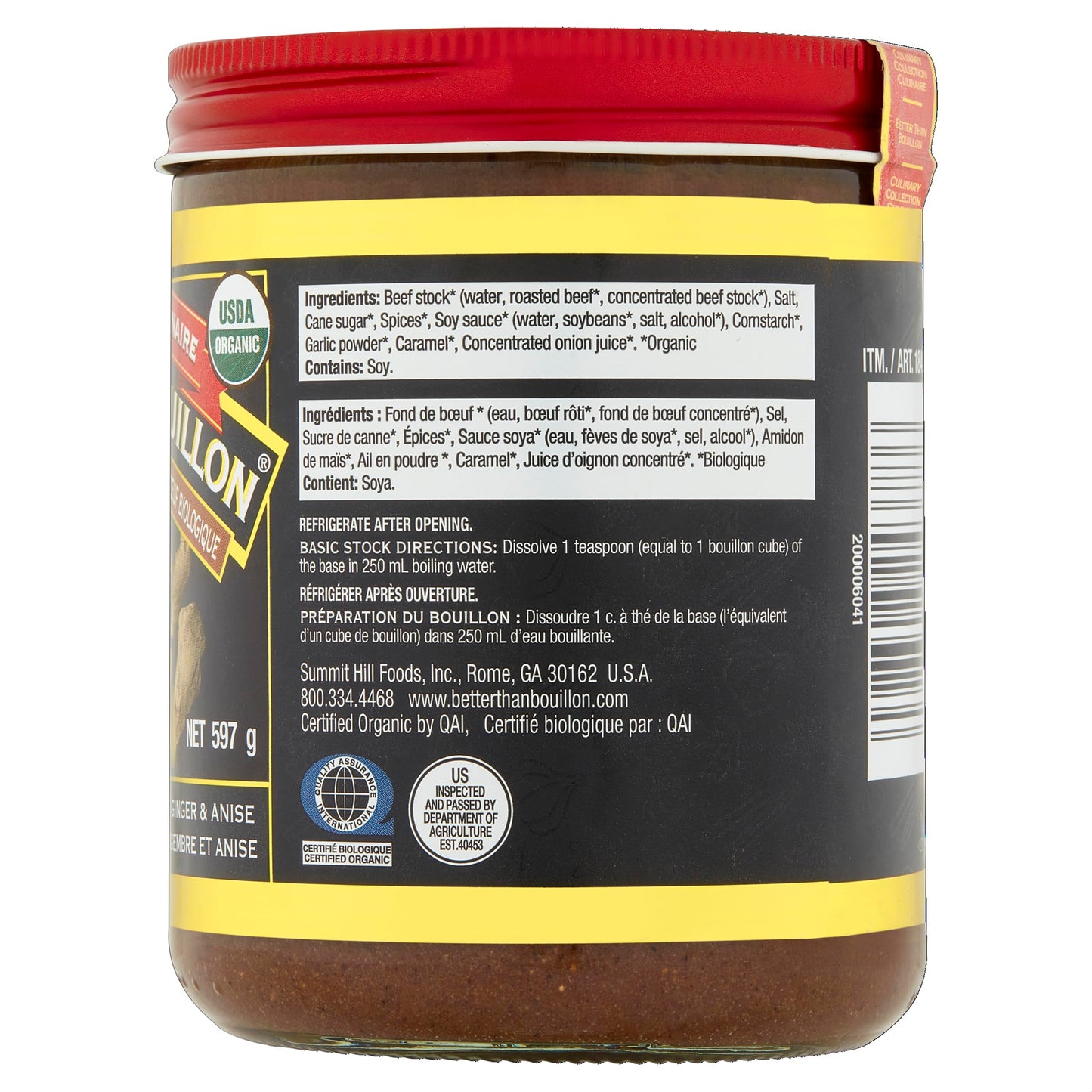 Better Than Bouillon Organic Beef Pho Soup Base, 597g