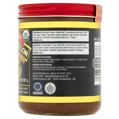 Better Than Bouillon Organic Beef Pho Soup Base, 597g