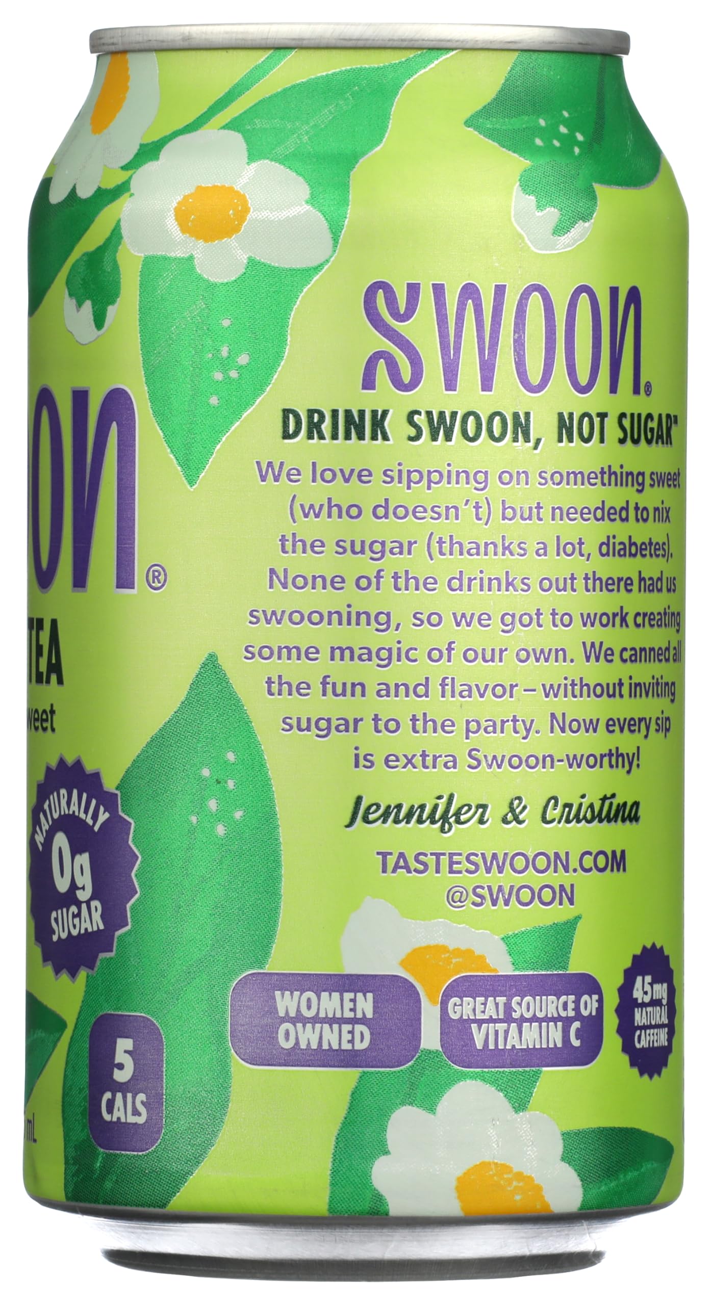 Swoon Green Tea, 12 Fl Oz