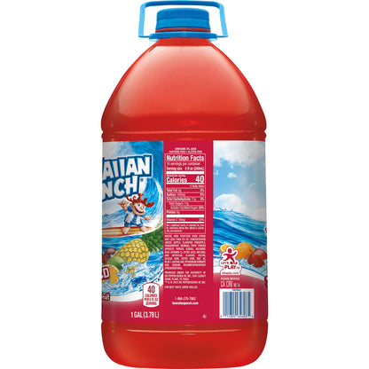 Hawaiian Punch, Fruit Juicy Red, 128 Fl Oz Bottle