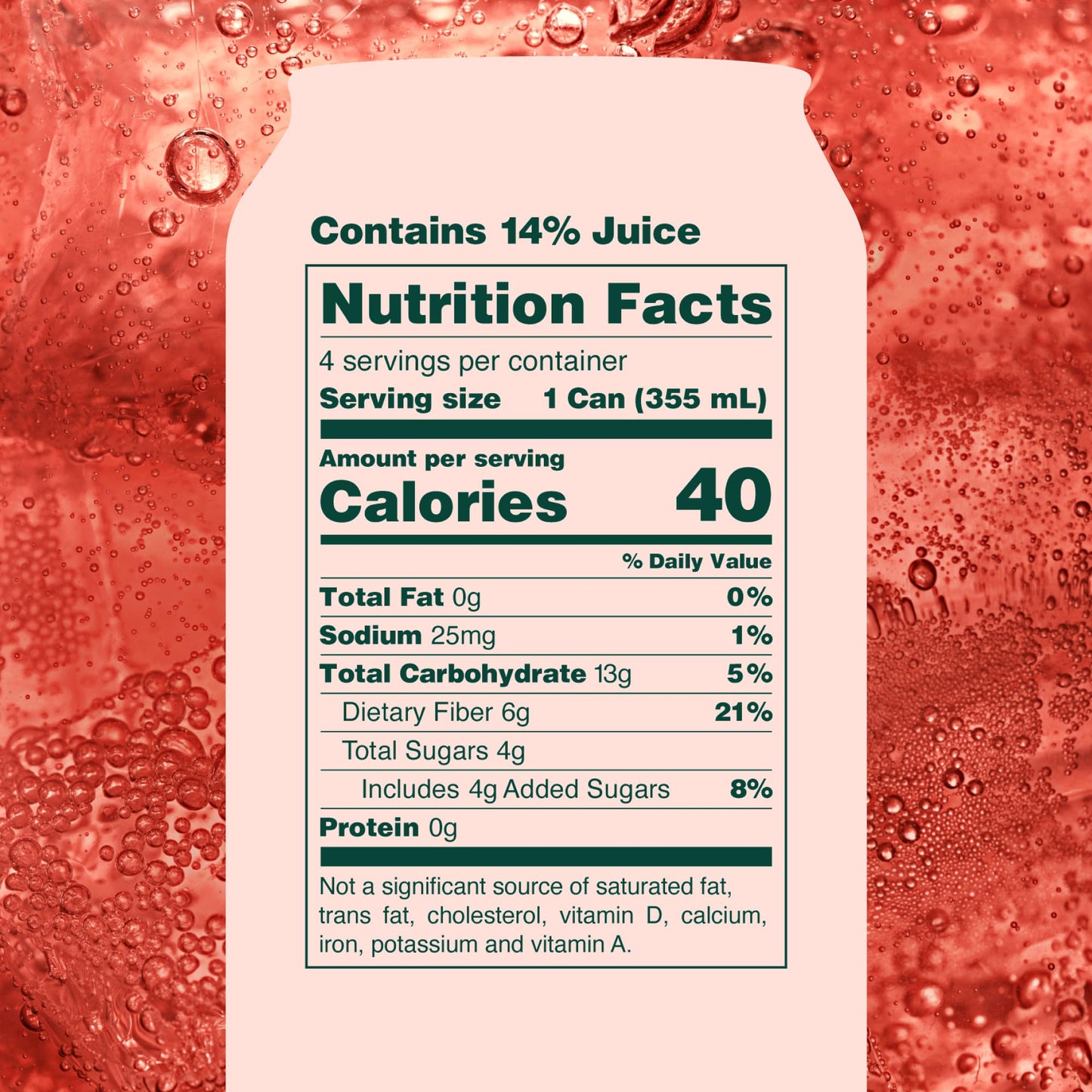 OLIPOP Prebiotic Soda Pop, Strawberry Vanilla, Prebiotics, Botanicals, Plant Fiber, 12 fl oz (4 Cans)
