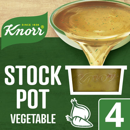 Knorr Vegetable Stock Pot, 4 x 28 g