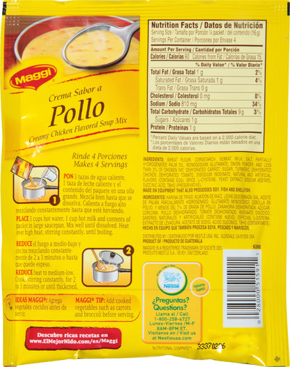 Maggi Creamy Chicken Flavored Soup Mix, 2.26 oz