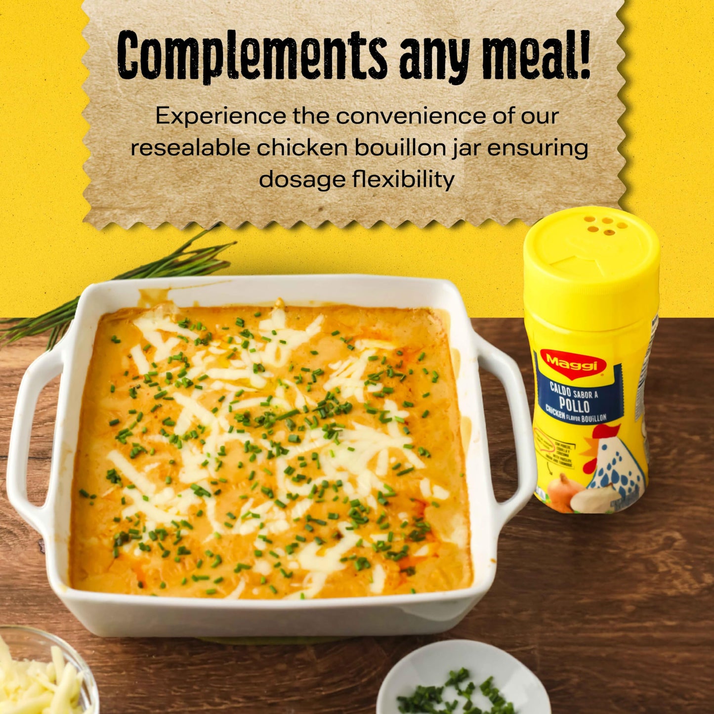 Maggi Granulated Chicken Flavor Bouillon, 15.9 oz