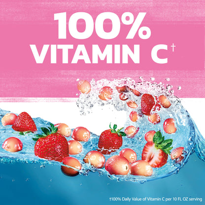 Ocean Spray® White Cranberry Strawberry Juice Drink, 10 Fl Oz Bottles, 6 Count (Pack of 4)