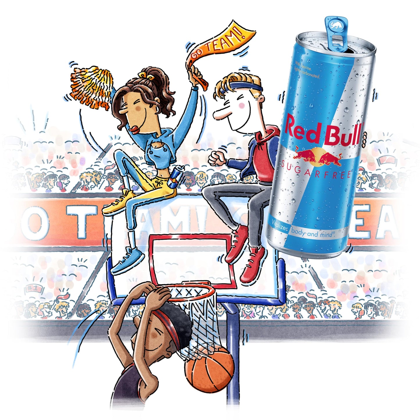 Red Bull Sugar Free Energy Drink, 8.4 Fl Oz, 24 Cans (6 Packs of 4)