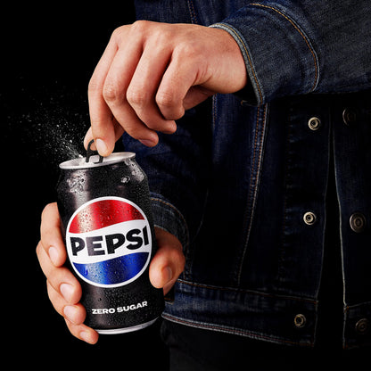 Pepsi Zero Sugar Soda, 7.5 Ounce Mini Cans, (Two packs of 10) (Packaging May Vary)