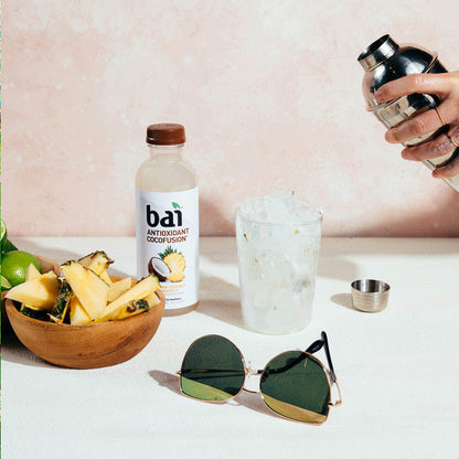 Bai Cocofusions Puna Coconut Pineapple, Antioxidant Infused Beverage, 18 Fl Oz