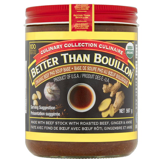 Better Than Bouillon Organic Beef Pho Soup Base, 597g
