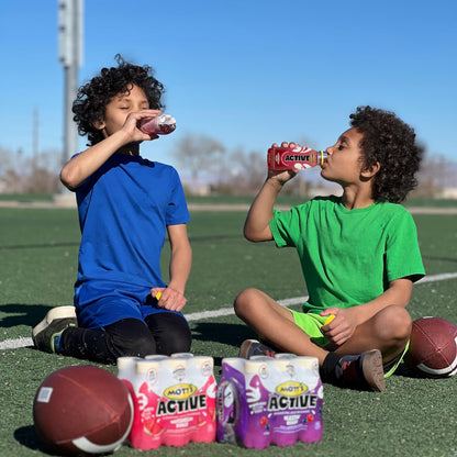 Mott's Active Blastin' Berry Hydrating Juice Beverage, 8 Fl Oz Bottles, 24 Count (4 Packs Of 6), Made With Naturally Sourced Electrolytes & Coconut Water, Gluten & Caffeine-free, Kosher