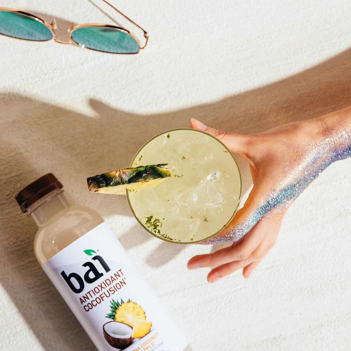 Bai Cocofusions Puna Coconut Pineapple, Antioxidant Infused Beverage, 18 Fl Oz