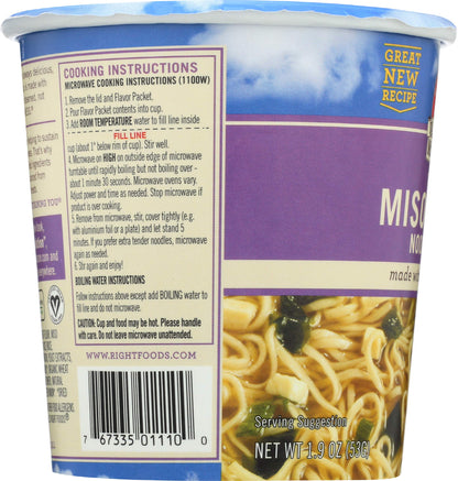 Dr Mcdougalls Soup Bgcup Miso 1.9 OZ