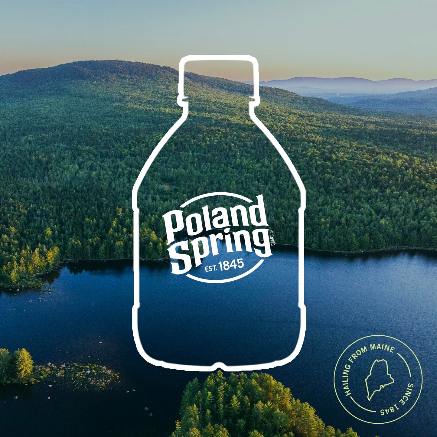 Poland Spring Maine Spring Water Bottles, 48 Pack – Crisp, Still Bottled Water with Naturally Balanced Occurring Minerals & Electrolytes for Taste - 8 Fl Oz