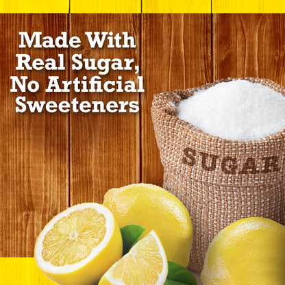 COUNTRY TIME Lemonade Ready to Drink Flavored Drink Pouches, 40 ct Pack, 4 Boxes of 10 Drink Pouches