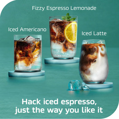 NESCAFÉ Espresso Concentrate Black, Instant Espresso Coffee Concentrate, Cold Brew Style, Iced Coffee Style Drinks, 2 Bottles (10 Fl Oz Each)