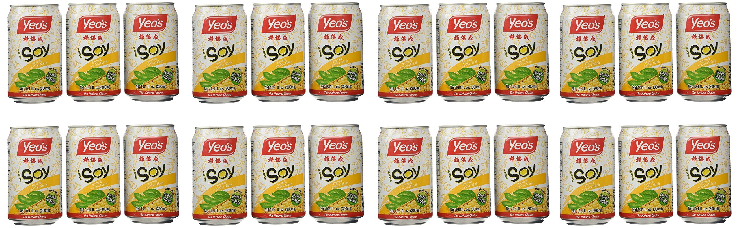 Yeo’s Soymilk Drink 10.1 fl oz (300ml) – Plant-Based Goodness in Every ...