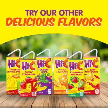 HI-C Orange Lavaburst 6oz 8pk