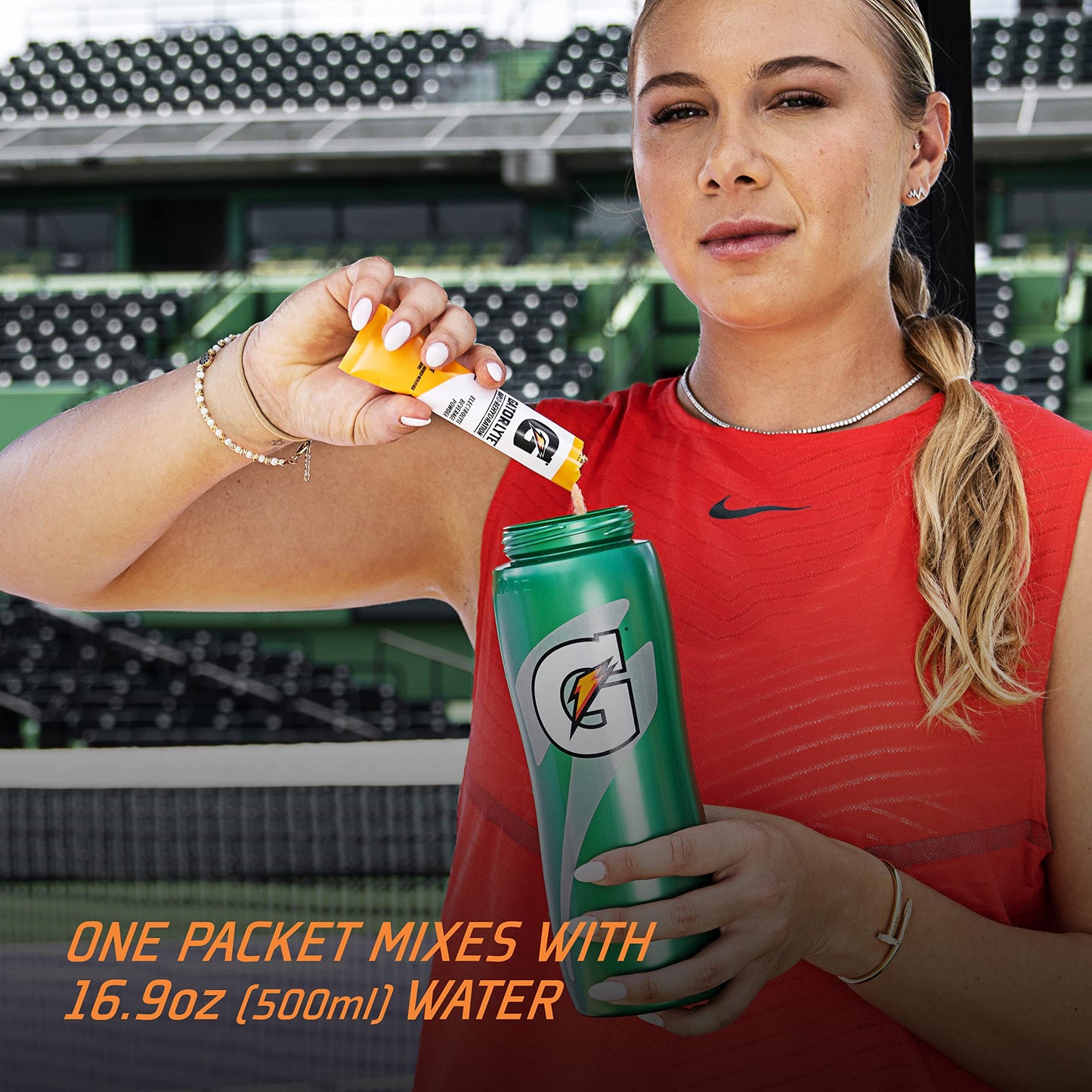 Gatorlyte Powder, Orange, Makes 20 Fl Oz (Pack of 48)