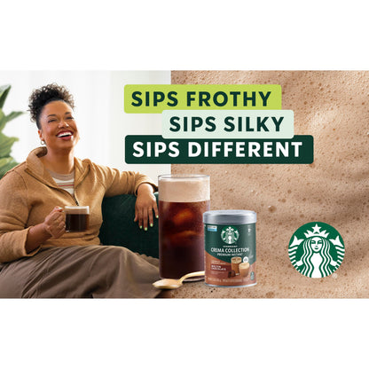 Starbucks Crema Collection Premium Instant Molten Chocolate Flavored Instant Coffee, 100% Arabica Beans, 3 Tins (7.12 Oz Each) 1.34 lb.