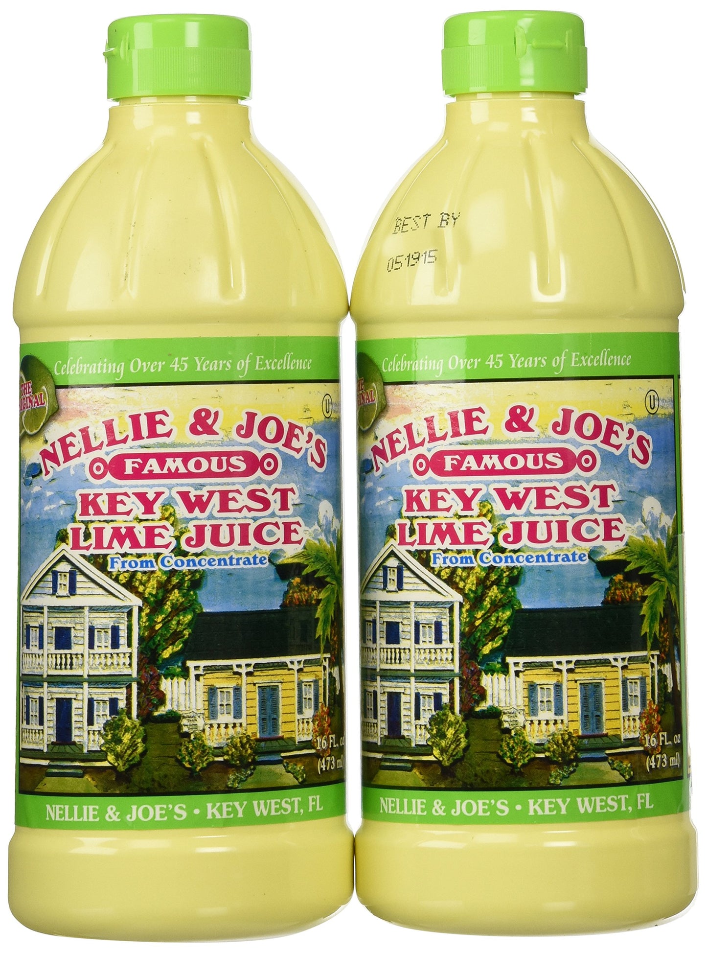 Nellie & Joes Juice Key West Lime, 2 Pack (16 ounces)