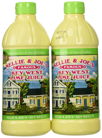 Nellie & Joes Juice Key West Lime, 2 Pack (16 ounces)