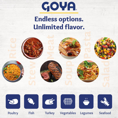 Goya Chicken Bouillon Powder Packets, 7.05 oz (2-Pack), Instant Broth and Seasoning for Soups, Stews, Rice, and Gravy, Bold, Latin-Inspired Flavor