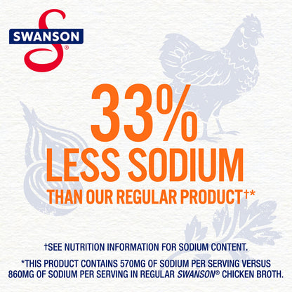 SWANSON S Natural Goodness Chicken Broth, 48 oz Carton (Pack of 3)