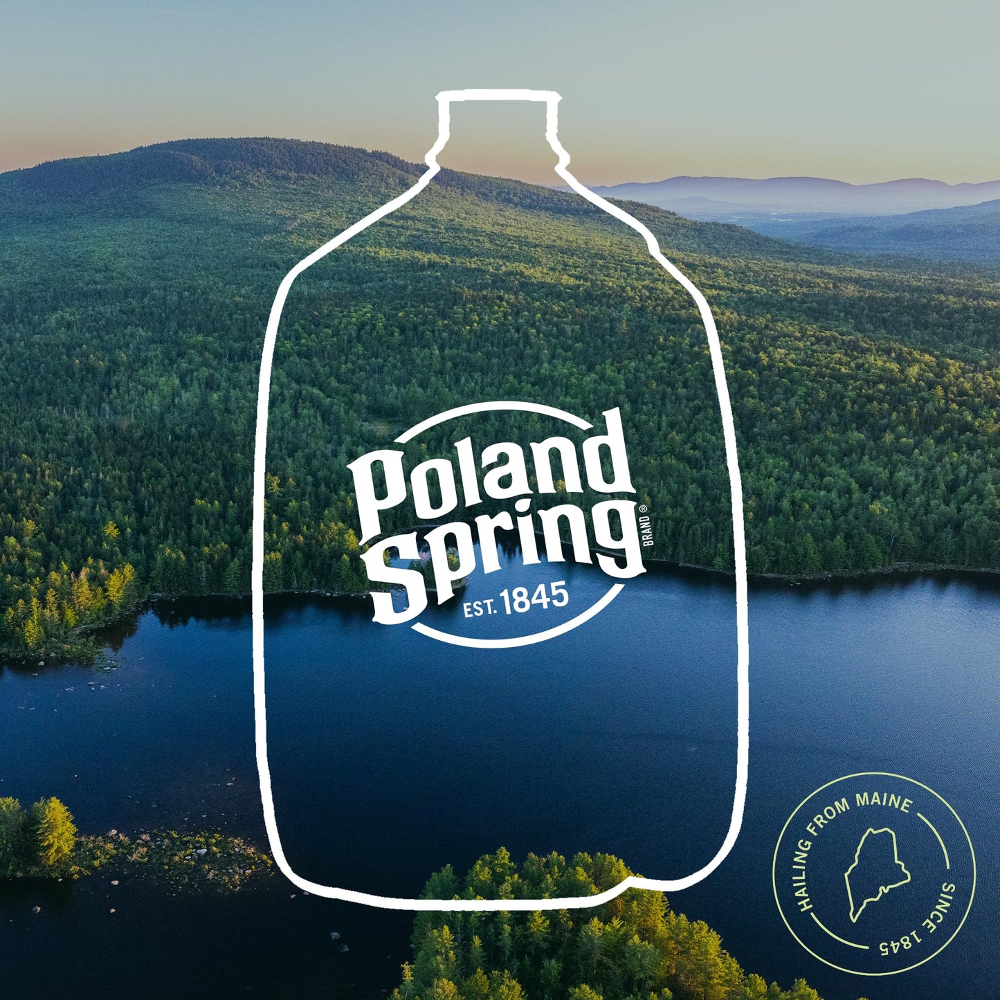 Poland Spring Maine Spring Water Bottles, 1 Gallon Jug – Still Bottled Water with Naturally Occurring Minerals