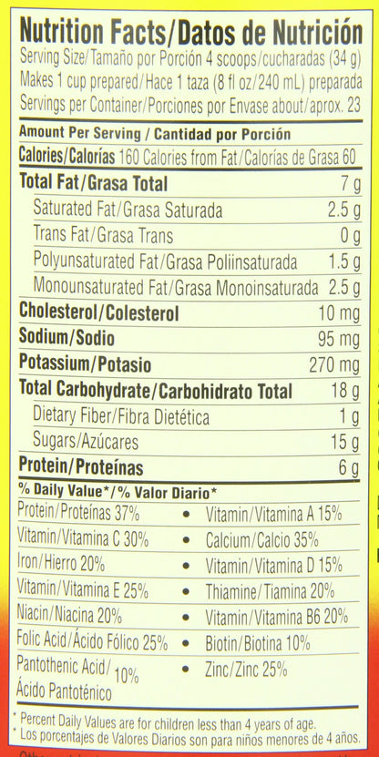 NESTLE NIDO Kinder 1+ Powdered Milk Beverage, 1.76 lb. Canister (Pack of 2)