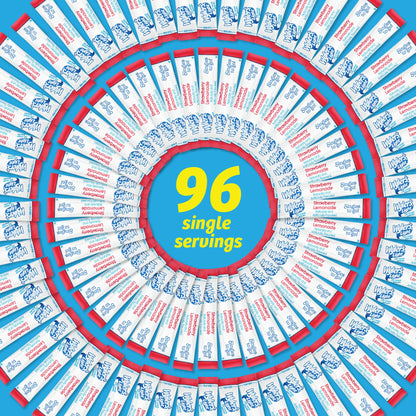 Singles Tо Go Powder Packets, Wаter Drink Mix, Strawberry Lemonade, 1 box with 8 count.