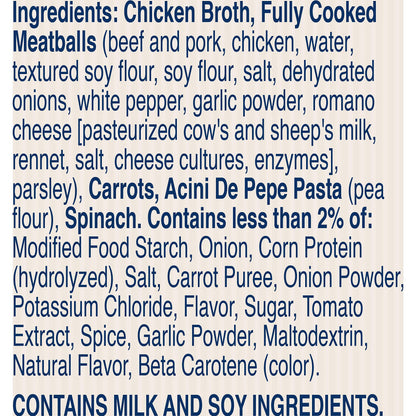 Progresso Gluten Free Italian-Style Wedding With Meatballs Canned Soup, 14 oz.