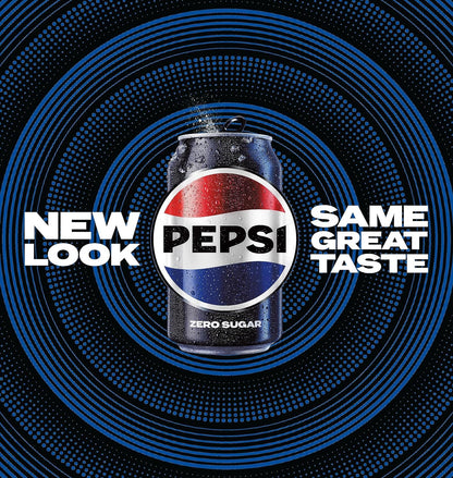 Pepsi Cola Soda Pop, 7.5oz Mini Cans (12 Pack)