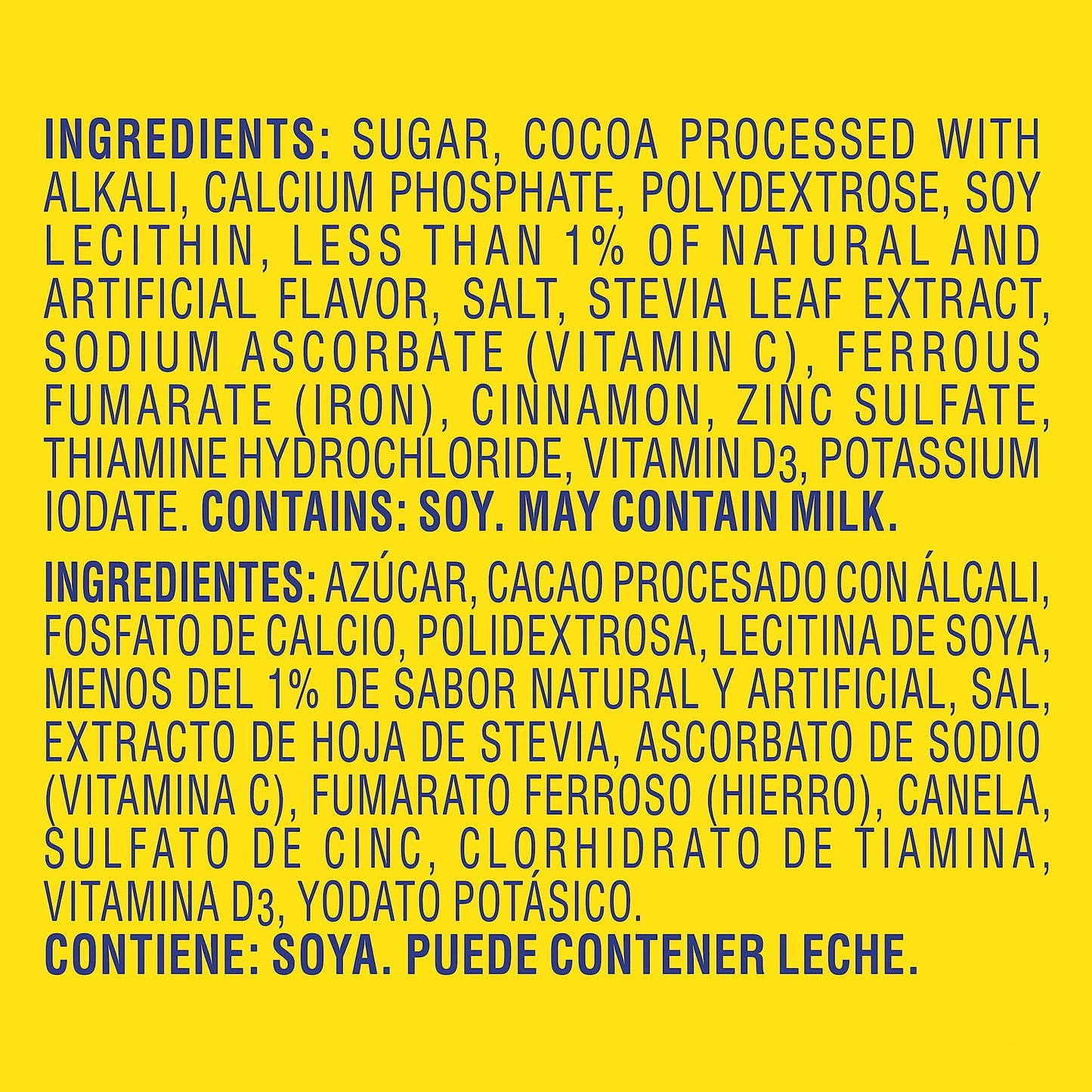 NESQUIK Chocolate Flavored Powder 14.1 oz Canister