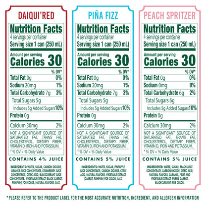 Maison Perrier Chic Variety Pack Flavored Sparkling Beverage, Low Calorie, Mocktails, 12-Pack