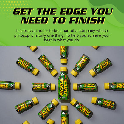 Pickle Juice Sports Drink Shots, Extra Strength - Relieves Cramps Immediately - Electrolyte Pickle Juice Shots for Day & Night Time Leg Cramp Relief - 2.5 oz, 48 Pack
