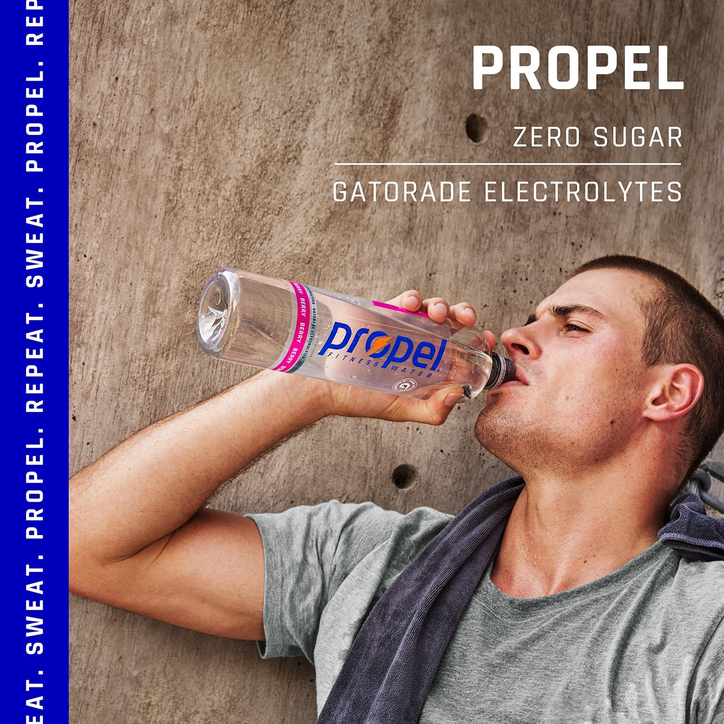Propel Kiwi Strawberry, Zero Calorie Sports Drinking Water with Electrolytes and Vitamins C&E, 16.9 Fl Oz, 6Count