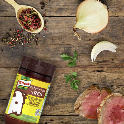 Knorr Beef Flavor Bouillon For Sauces, Soups and Stews Granulated Fat and Cholesterol Free 7.9 oz