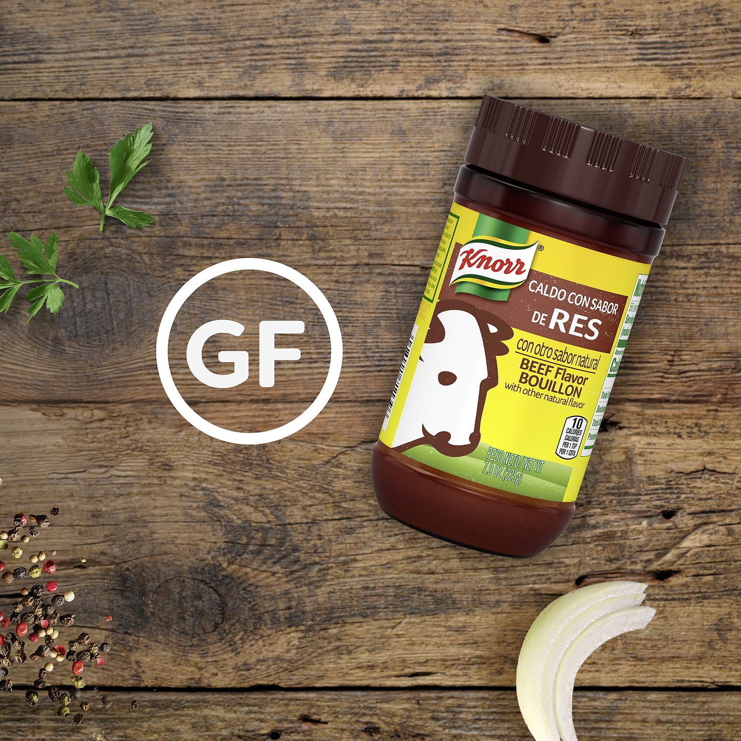 Knorr Beef Flavor Bouillon For Sauces, Soups and Stews Granulated Fat and Cholesterol Free 7.9 oz
