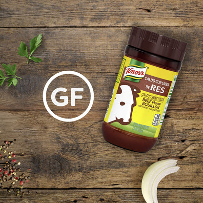 Knorr Beef Flavor Bouillon For Sauces, Soups and Stews Granulated Fat and Cholesterol Free 7.9 oz